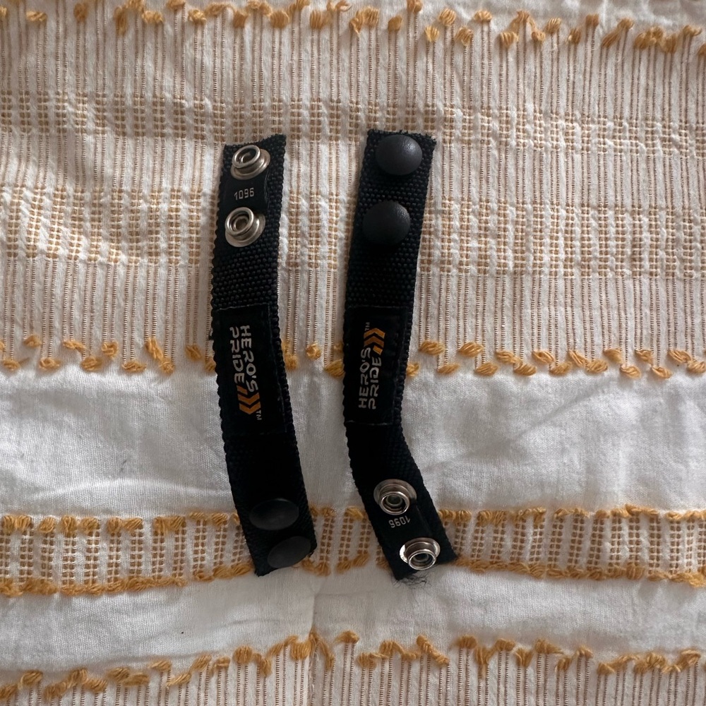 Hero's Pride Black belt keepers